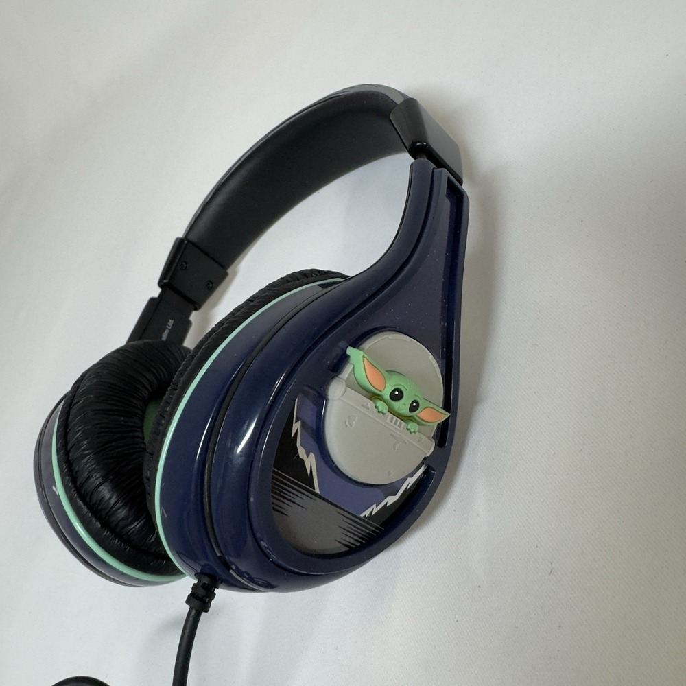 eKids Mandalorian The Child Wired Kids Headphones Star Wars Grogu Baby Yoda